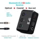 thumbnail image 4 of Adaptador inalámbrico de audio y música 2 en 1 Receptor transmisor Bluetooth 5,0 Receptor de bajo retardo AUX Aptx de 3,5 Mm Inevent EL1908-00B, 4 of 7