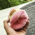 thumbnail image 4 of Women Men Winter Warm Fleece Anti-Slip Slippers Indoor Shoes, 4 of 5