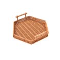 thumbnail image 2 of Plastic Imitation Vines Storage Basket for Fruits Vegetables Snacks Candy and Bread with Rustic Farmhouse Style for Kitchen Countertop Living Room Decor and Picnic Parties Sopatenor, 2 of 6