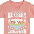 thumbnail image 3 of Instant Message - I Scream, You Scream - Ice Cream World Tour - Toddler & Youth Girls Short Sleeve Graphic T-Shirt, 3 of 6