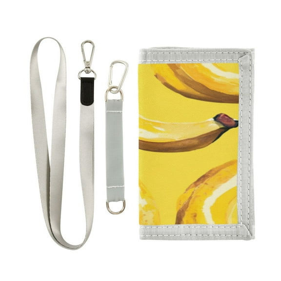 Cloth Purse Boys' Novelty Wallets Girls' Novelty Wallets Men's Wallets Women's Wallets Card Wallet Cash Wallet Student ID Bag Coin Wallet Big Yellow Banana