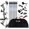 Sanlida Archery Dragon X8 Hunting Compound Bow and Arrow Package Camo