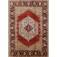 thumbnail image 1 of Ahgly Company Indoor Rectangle Mid-Century Modern Light Copper Gold Persian Area Rugs, 8' x 10', 1 of 6