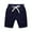 Navy, variant on Otqutp Boys Girls Pull On Short Pants for Child Kids Toddler Baby Girls Boys Solid Spring Summer Active Sports Ruffle Shorts for 1 to 9 Years