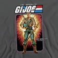 thumbnail image 2 of G.I. Joe Duke Card Unisex Adult Pull-Over Hoodie, Charcoal, Small, 2 of 5