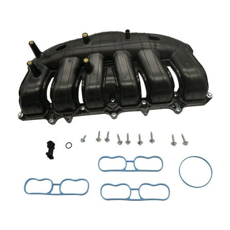 Upper Intake Manifold - Compatible with 2002 - 2007 Chevy Trailblazer 4.2L 6-Cylinder 2003 2004 2005 2006