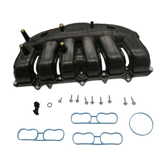 Upper Intake Manifold - Compatible with 2002 - 2007 Chevy Trailblazer 4.2L 6-Cylinder 2003 2004 2005 2006