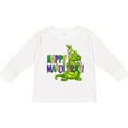 thumbnail image 3 of Inktastic Happy Mardi Gras Big and Little Alligators with Beads Boys or Girls Long Sleeve Toddler T-Shirt, 3 of 5