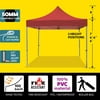 Party Tents Direct 10x10 50mm Speedy Pop Up Instant Canopy Event Tent, Various Colors