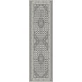 thumbnail image 3 of Dynamic Rugs AN28572049666 2 ft. 2 in. x 7 ft. 7 in. Ancient Garden 57204 Rectangle Traditional Area Rug - 9666 Soft Grey & Cream, 3 of 5