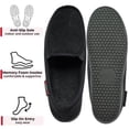 Alpine Swiss Men’s Wide Moccasin Slippers, Memory Foam, Warm Corduroy ...