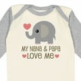 thumbnail image 4 of Inktastic My Nana and Papa Love Me Boys or Girls Long Sleeve Baby Bodysuit, 4 of 5