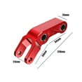 thumbnail image 2 of ALLTIMES 3/4" Lift Rear Progressive Suspension Link for Segway for Sur Ron Electric Dirt Bike, Red CNC Aluminum Anodization, 2 of 15