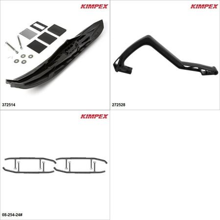 Salomon Touring Skis - Kimpex - Arrow Ski Kit - Black, Ski-Doo Grand Touring 550F 2010-15 Black #KK00001993_161