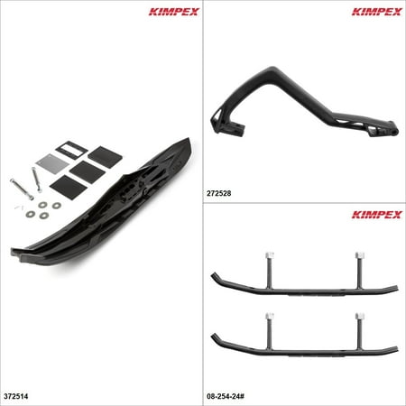 - Kimpex - Arrow Ski Kit - Black, Ski-Doo Grand Touring 600 2000-03, 10-18 Black #KK00001993_162