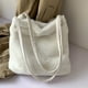 thumbnail image 1 of Bolsa de compras de hombro de color sólido de felpa retro para mujer de mano grandes de invierno Ehuebsd Para Estrenar, 1 of 9