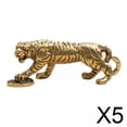 thumbnail image 1 of 5xBrass Tiger Antique Home Decor Regalo Adornos De Animales Escultura De Tigre Caminando, 1 of 8