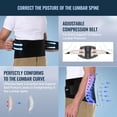 thumbnail image 4 of MUSICOZY Back Brace for Lower Back Pain Relief - Lumbar Support for Men & Women, Supportive Breathable and Adjustable Weight Lifting Belt for Herniated Discs, Heavy Lifting, 4 of 7