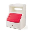 thumbnail image 1 of Step2 Coffre de Rangement Rise & Cache Bibliothèque Rouge, Construction en Plastique Durable, 1 of 5