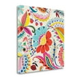 thumbnail image 2 of 18x18 Boho Paisley II By Wild Apple Portfolio Print on Canvas Fabric Multi-Color, 2 of 3