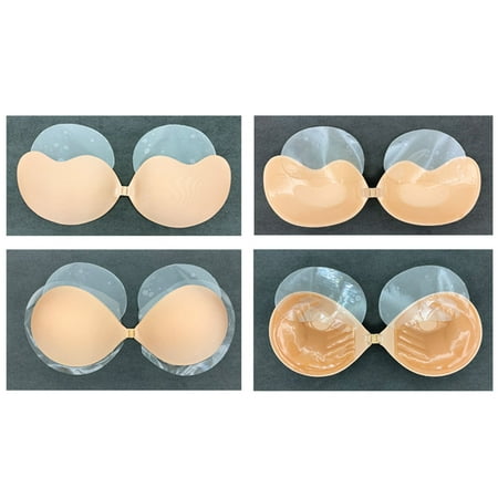 

NECHOLOGY Pasties Chest Patch Accessory Polyester not disposable Shopping Girls Clear Back Bra Strap Replacement Underwear White2 One Size