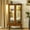 Oak, variant on Tempered Glass Shelves with Load Capacity / Classic Style for Interior / Display Heirlooms Well