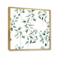 thumbnail image 3 of Designart 'Green Eucalyptus Plant Branches IV' Traditional Framed Canvas Wall Art Print, 3 of 5