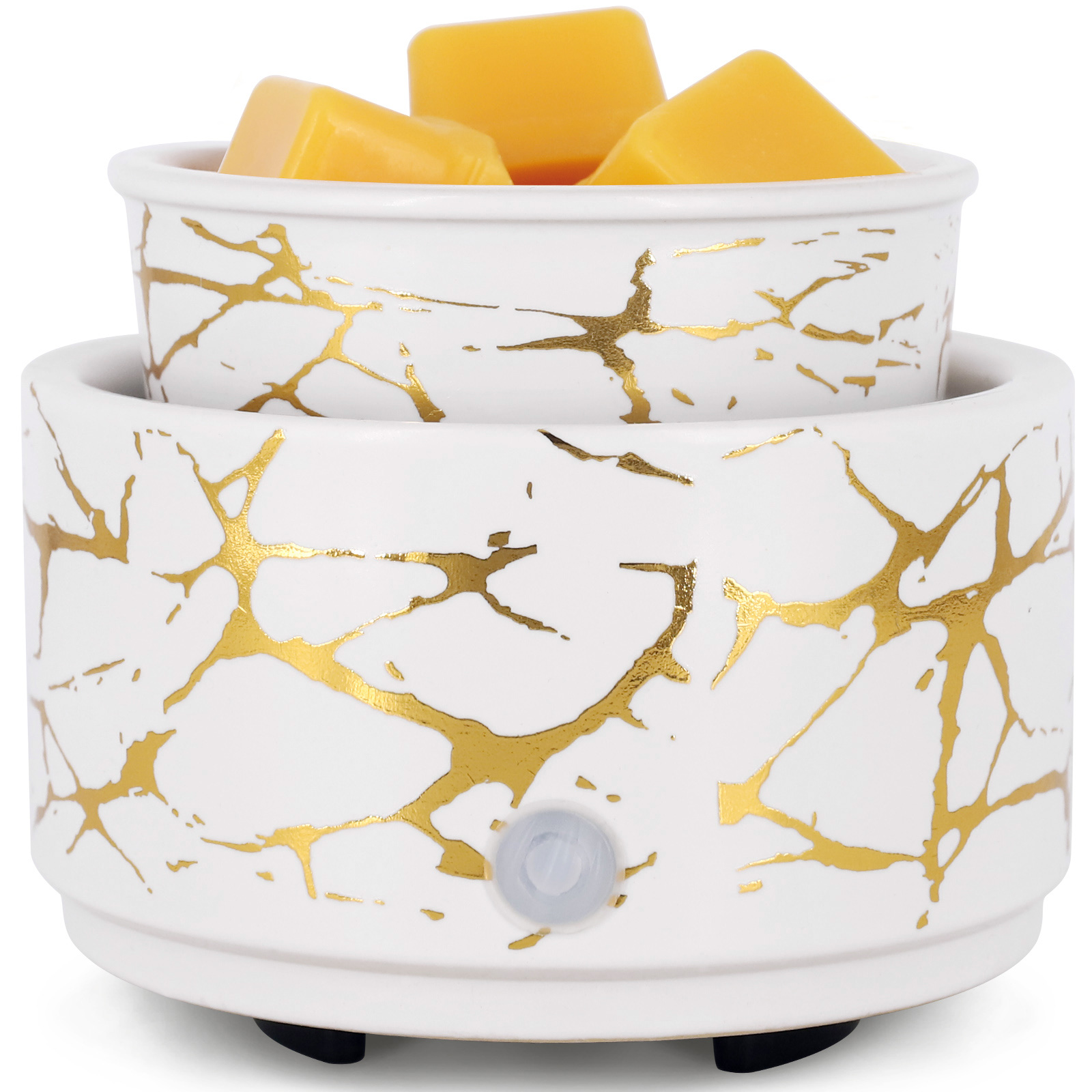 Wax Melt Warmer Ceramic 3 in 1 Candle Wax Warmer Scented Melter