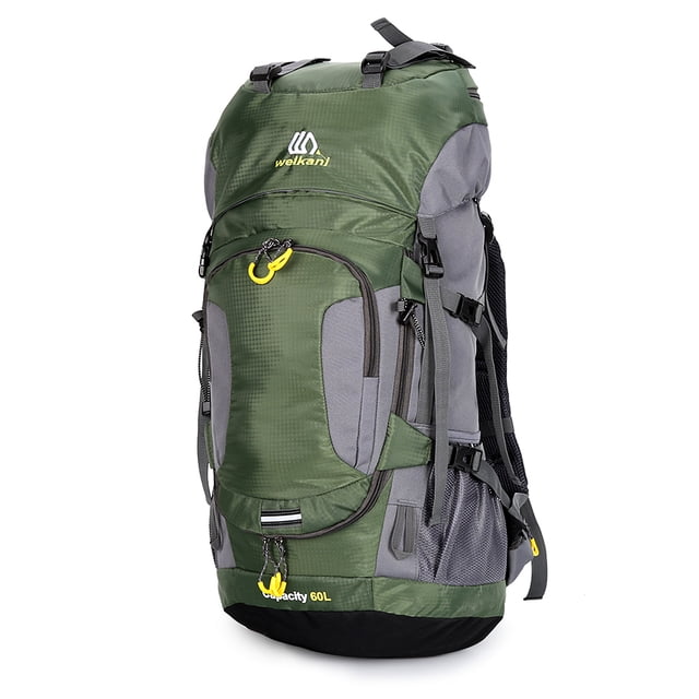 Mochila Mochila impermeable para excursionismo 60L Camping Ciclismo Montañismo Mochila Bolsa de depo Weikani Mochila