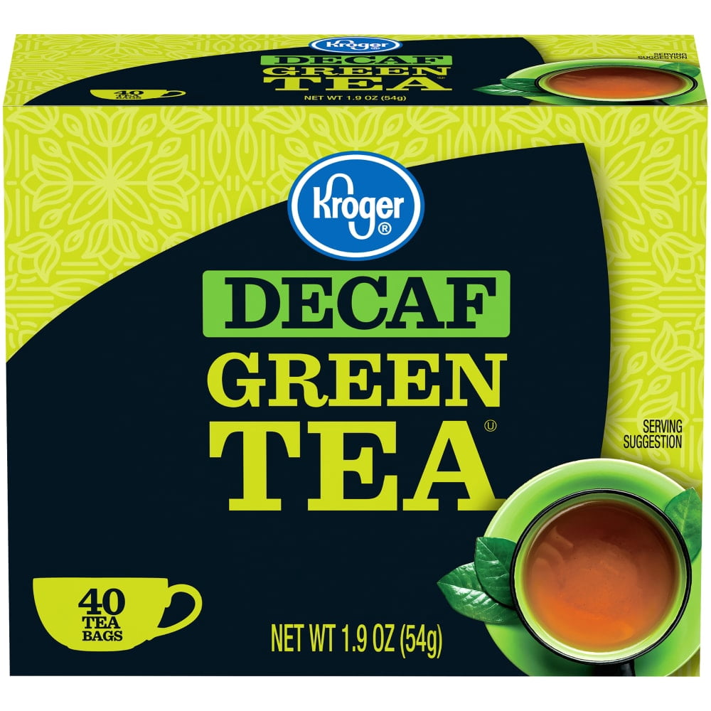 Kroger Decaf Green Tea Bags 40 ct - 3 Pack