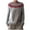 Red, variant on LUOGENLI Womens Sweaters Cropped Brown Womens Sweaters Winter Fall Casual Loose Long Sleeve Knitted Sweater Tops Light Gray Size S