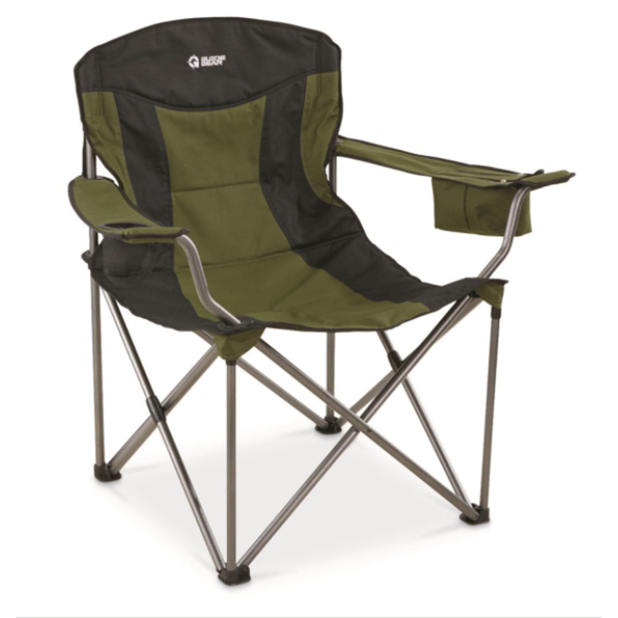Guide Gear Oversized Club Camp Chair and Foot Stool 