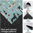 thumbnail image 3 of Dogs with Wine and Glasses Kitchen Rugs Sets Of 3,Kitchen Runner Rugs Non Skid Washable,Decorative Kitchen Floor Mats for Kitchen,Sink,Laundry,17"x30"+ 17"x47" + 17"x59", 3 of 6