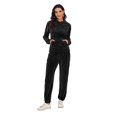 thumbnail image 6 of Sweatsuits for Women Set Jogger Set Hoodie Two Piece Lounge Suit Long Sleeve Athletic Outfits with Pockets, 6 of 7