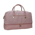 thumbnail image 3 of Protege 21 in Weekender Duffel Bag for Travel, Pink, 3 of 11
