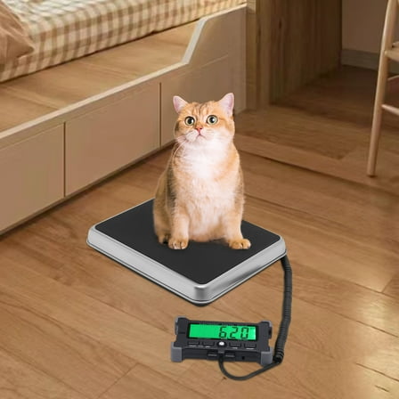 Digital Mail Parcel Scale with LCD Backlight, USB & Battery Powered, 200kg Capacity, Unit Conversion, Counting & Weigh Lock Functions