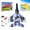 D, variant on BotaniNest Remote Control Aircraft Fixed Wing Aircraft Model Remote Control Toy 360° Remote Control Aircraft With Lights