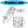 thumbnail image 5 of 10m Snowflake Bulletin Border Trim Adhesive Board Borders Christmas Border Sticker Bulletin Boards Decorations, 5 of 9