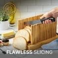 thumbnail image 4 of Bambusi 10 Inch Serrated Bread Knife, Stainless Steel Bread Knife with Ergonomic Handle for Homemade Bread, 4 of 9