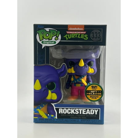 Funko Pop Rocksteady 333 NFT Vinyl Figure