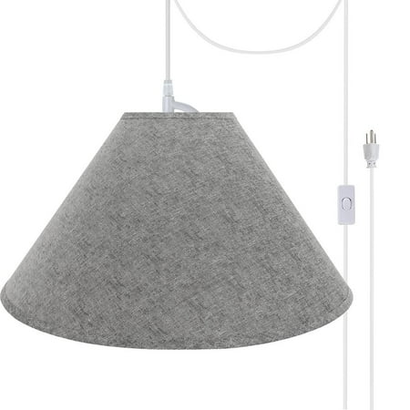 Aspen Creative 72592 21 Two Light Plug In Swag Pendant Light