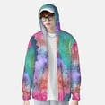 thumbnail image 2 of Kdxio Vintage Mandala Print Women Men Sun Protection UPF 50+ Jackets Zip Up Long Sleeve Hoodie Hiking Lightweight with Pockets, 2 of 7