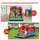 thumbnail image 5 of Casa Inflable Costway con Doble Tobogán para Niños Castillo 3 en 1 Pared para Escalar y Cama Elástica 363 x 187 x 180 cm, 5 of 8