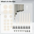 thumbnail image 5 of Clarinet Repair Kit - Comprehensive Clarinet Cleaning Kit with Cork Replacement, Pads Replacement, and Metal Tools Essential for Daily Clarinet Maintenance - 3.9 x 2.4 x 0.8 inches, 5 of 5