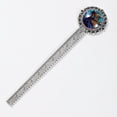 thumbnail image 2 of Owl Book Mark: Vintage Silver Lace-Edged Bookmark - a Delightful Gift for Readers and Book Lovers, 2 of 5