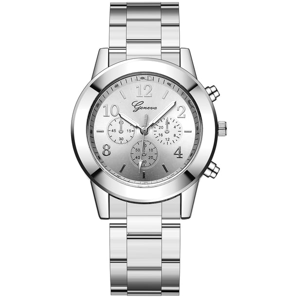 Reloj de moda para mujer Reloj de acero inoxidable Vestido casual Muñeca Cristal Wmkox8yii gfajkfgbkjabf812