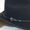 thumbnail image 5 of Stetson Red Rocks 3X Black Felt Cowboy Hat, 5 of 7