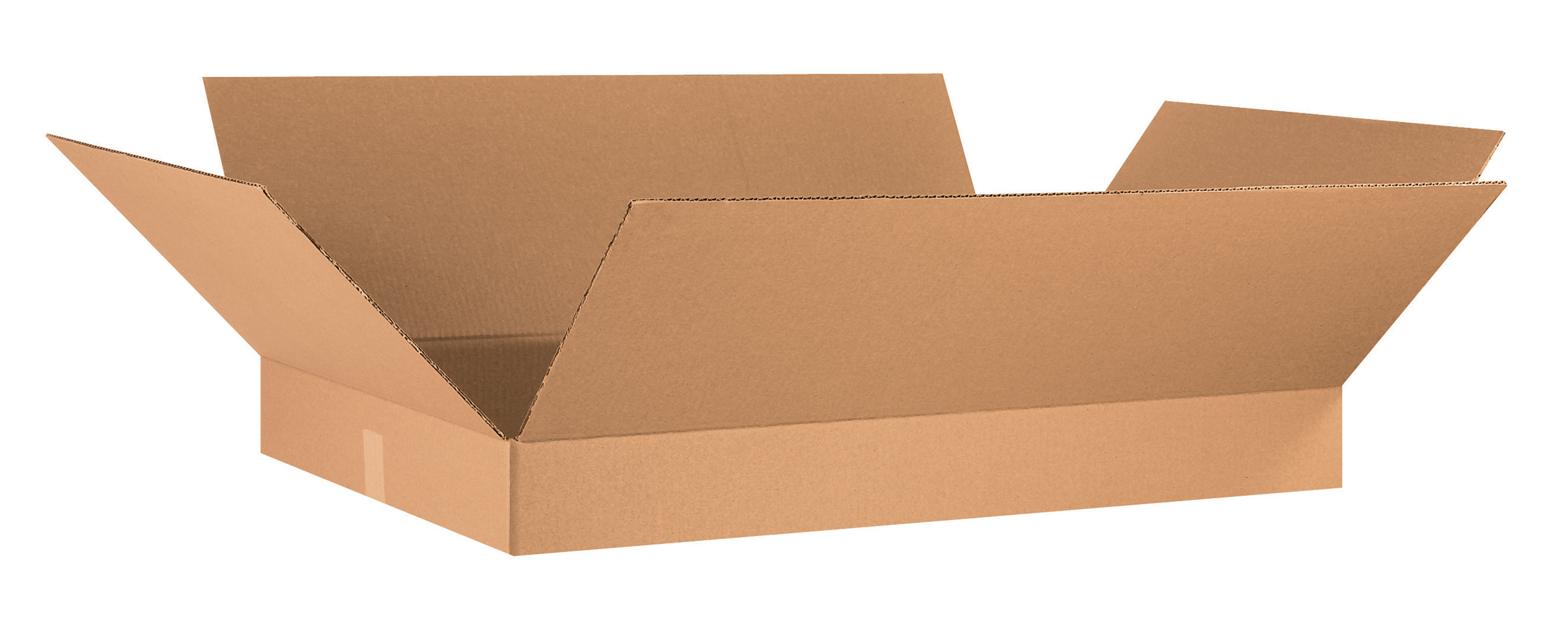 Box Partners Flat Corrugated Boxes 36 X 24 X 4 Kraft 10 Bundle 36244