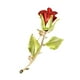 thumbnail image 5 of Broche de San Valentín con forma de rosa, para decoración de camisetas y disfraces. con hojas verdes, 5 of 9