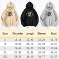 thumbnail image 2 of Skull Cocconut Tree Skeleton Inspirational/Christian Mens Graphic Hoodie Sweatshirt, Apricot, Medium, 2 of 9